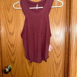 Free People Movement Red Tank top